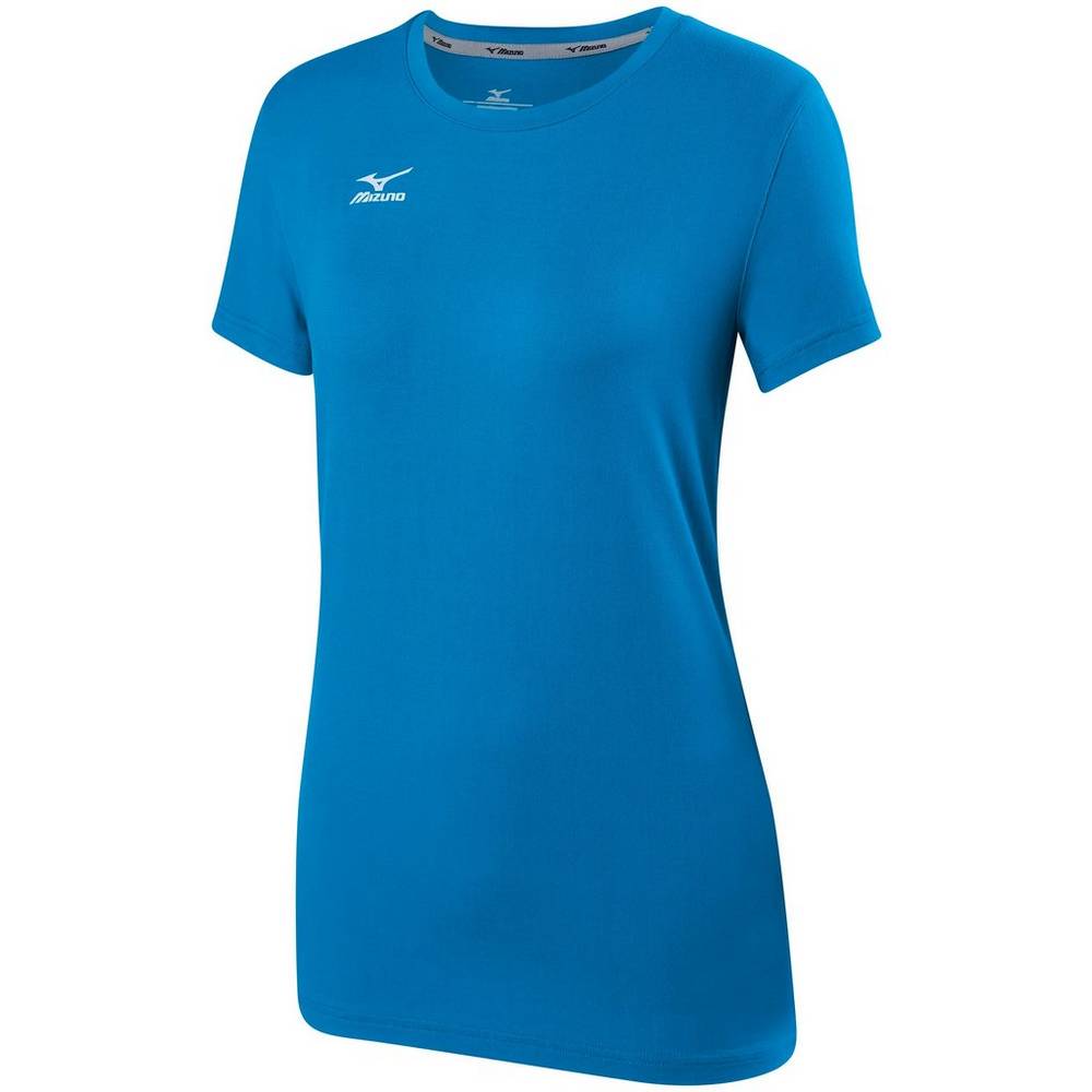 Camisetas Mizuno Voleibol Attack 2.0 Para Mujer Azules 8349765-PR